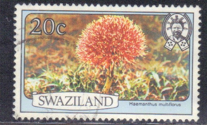 SWAZILAND SC# 355  USED  20c 1980    SEE SCAN