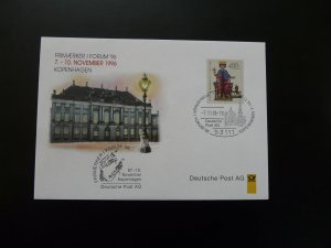 Copenhagen international philatelic exposition cover Germany 1996