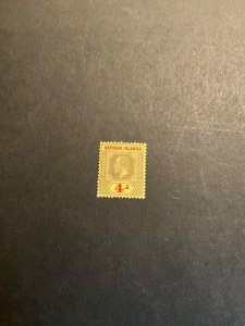 Stamps Cayman Islands Scott #38 hinged