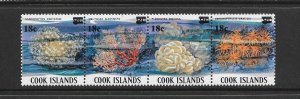 CORALS - COOK ISLANDS #710  MNH