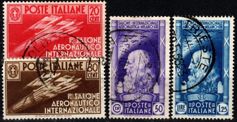 Italy #345-8 F-VF Used CV $17.00 (X9042)