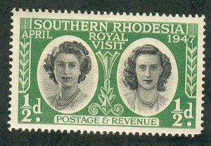Southern Rhodesia #65 Mint Hinged single