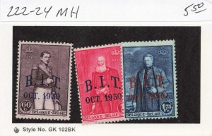 BELGIUM  222-24   MH