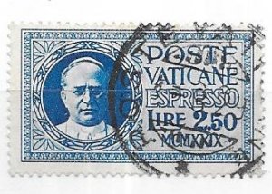 Vatican City #E2  2.50l   (U) CV$18.50