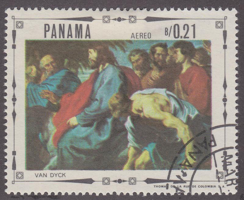 Panama 482d Christ’s Entry into Jerusalem By: Van Dyck 1968