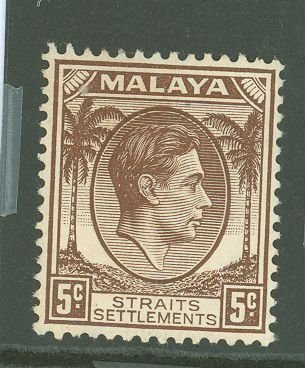 Straits Settlements #241v  Single