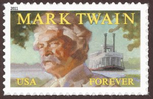 US 4545 Mark Twain  MNH