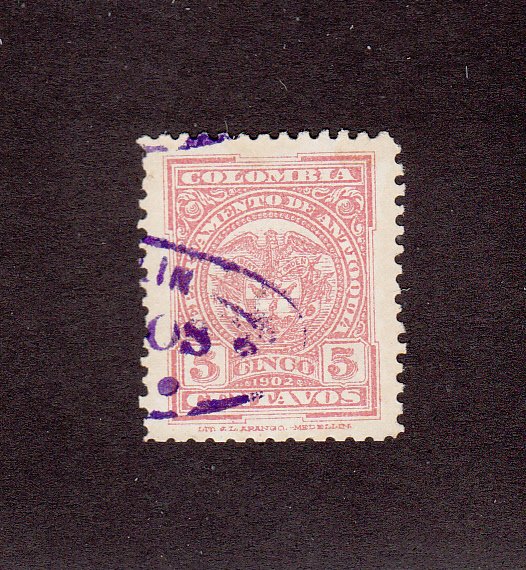 Antioquia Scott #135 Used
