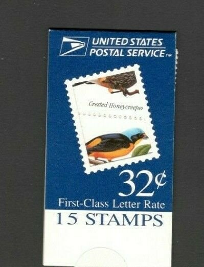 BK272 Tropical Birds Booklet Of 15 Mint/nh (Free Shipping)