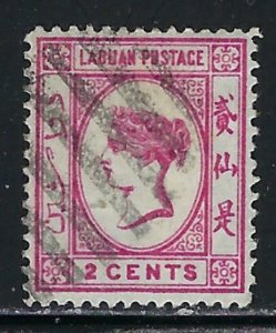 Labuan 17 CTO 1885 issue (an5298)