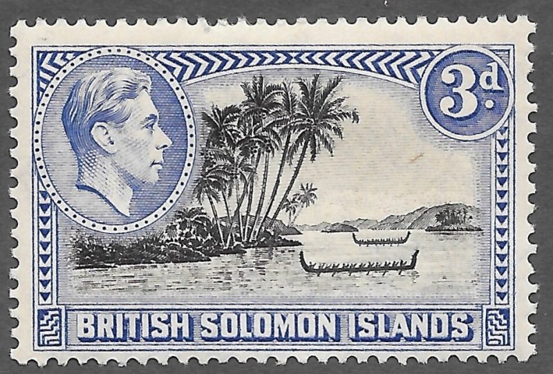 Solomon Islands (1939) - Scott # 72a,   MH