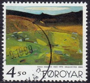 Faroe Islands - 1998 - Scott #346 - used - Art Hansen