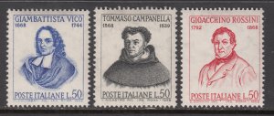 Italy 984-986 MNH VF