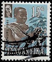 TANGANYIKA   #47 USED (8)