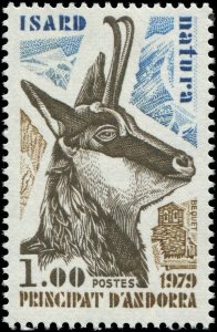 Andorra French Administration 1979 Sc 267 Chamois Antelope