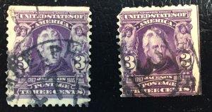 US #302 Used LOT