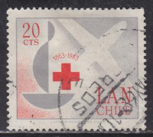 Chile C249 Centenary of the International Red Cross 1963