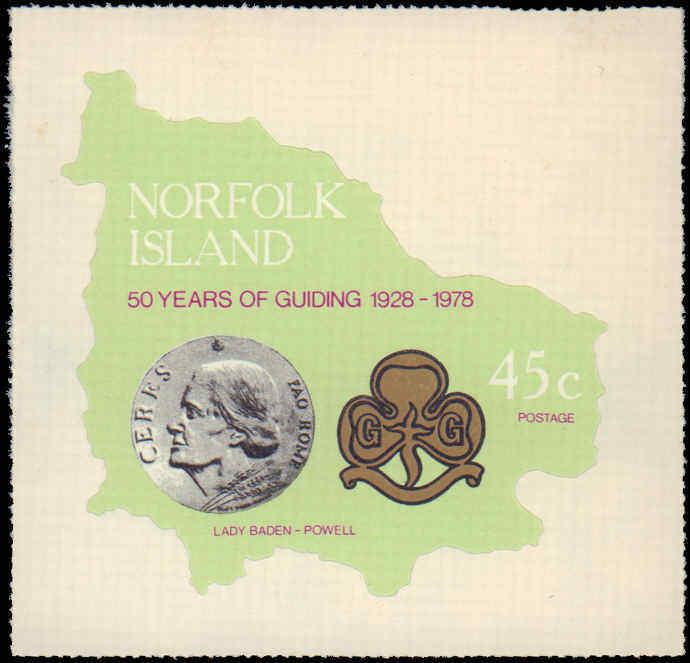 1978 Norfolk Islands #225-228, Complete Set(4), Never Hinged