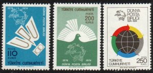 Turkey Sc #1986-1988 MNH