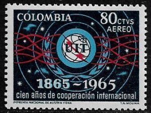 Colombia #C467 MNH Stamp - ITU - Communications