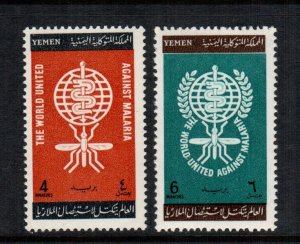 Yemen  135 - 136  MNH cat $ 1.70 111