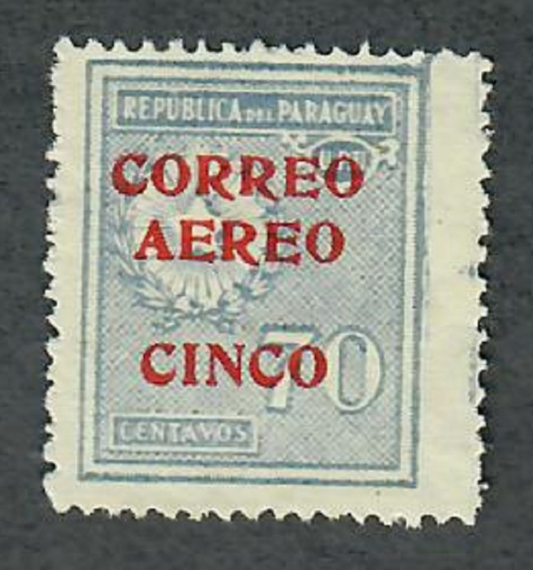 Paraguay C30 Mint Hinged single