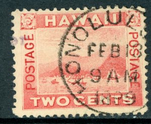 USA 1894 Hawaii 2¢ Carmine Honolulu Town Cancel M511