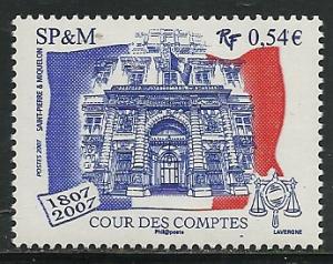 Saint Pierre and Miquelon # 834,  Mint Never Hinge