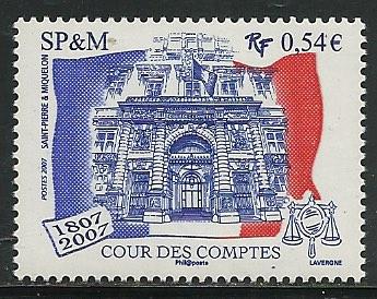 Saint Pierre and Miquelon # 834,  Mint Never Hinge