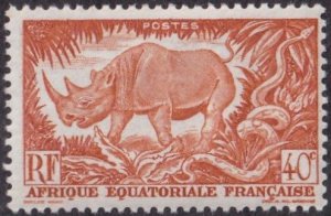 French Equatorial Africa #168 Mint