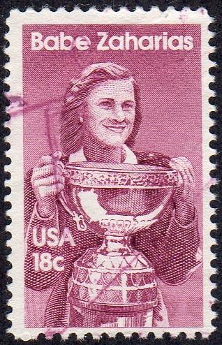 United States 1932 - Used - 18c Babe Zaharias (1981)