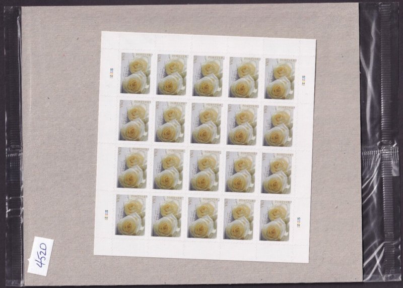 forever stamps 20 White Rose 575900 Wedding Stamps