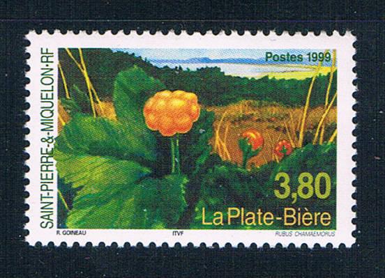 St Pierre and Miquelon 678 MNH Flower 1999 (S0959)