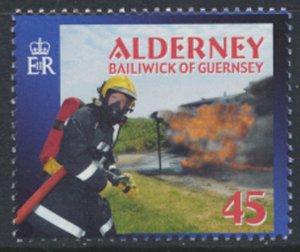 Alderney  SG A246  SC# 243 Fire Services Mint Never Hinged see scan 