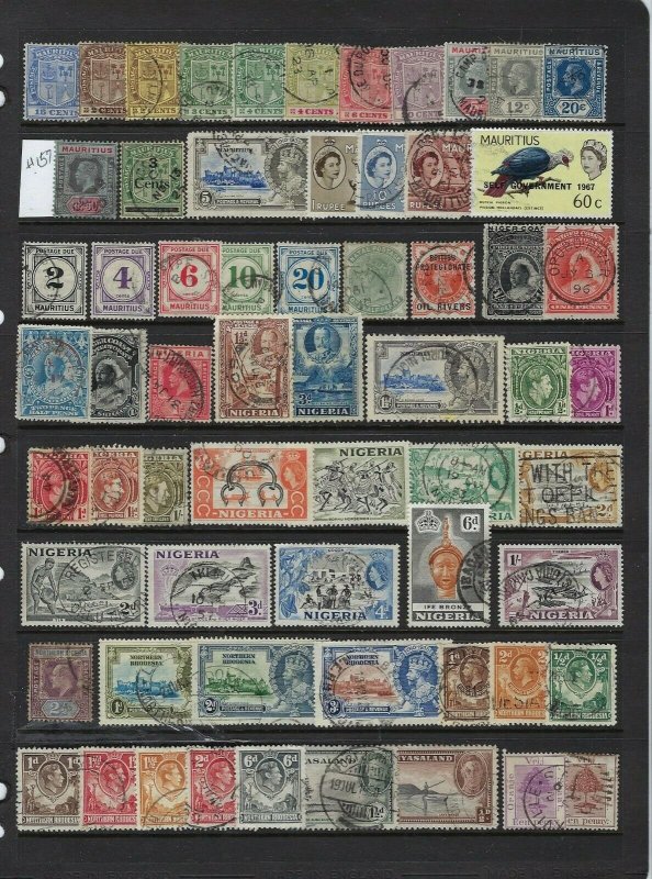 BRITISH AFRICA HIGH QUALITY SELECTION-500++  ALL USED- ASCENSION TO ZANZIBAR