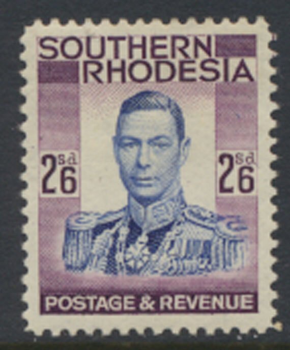 Southern Rhodesia  SG 51  SC# 53  Mint Very Light trace of Hinge   see scans 