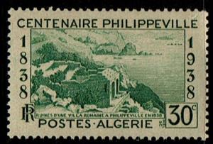 Algeria 117  MNH - Philippville - Roman Villa Ruins (1938)