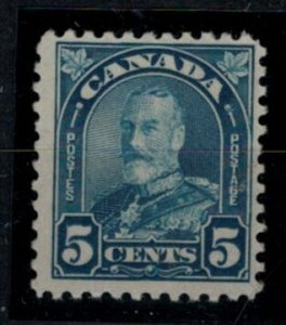 Canada 1930 UN170 5-Cent Blue KGV Arch Definitive - MH