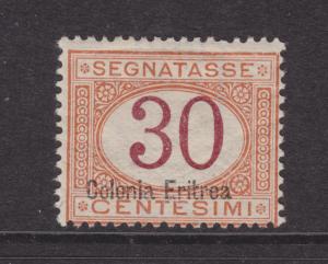 Eritrea Sc J4a MLH. 1920 30c buff & magenta Postage Due, fresh, bright, F-VF