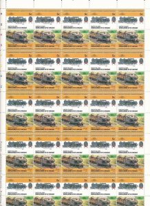 D400728 Trains Locomotives Class 9N 4-6-2T 1911 MNH Specimen Union Island