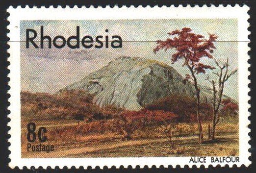 Rhodesia. 1977. 197 from the series. Painting by Alice Balfour. MVLH.