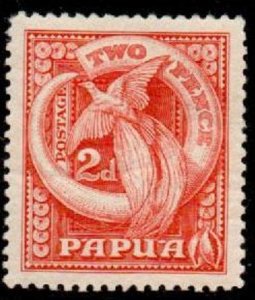 PAPUA SG133 1932 2d RED MTD MINT