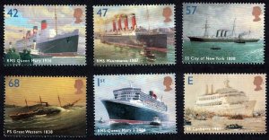 Great Britain 2004 - Wales Scenery -  MNH  set   # 2202-2207