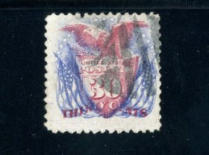 Scott 121 Used FVF US 1869 Pictorial SCV $450