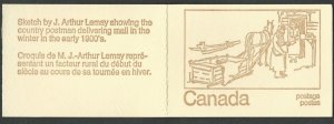 Canada # 544a Complete Booklet -  Mail Delivery 1900 cover (1) Mint NH