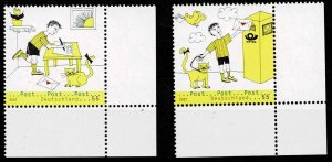Germany 2007,Sc.#2437; 2438 MNH,  Post: Sender, Mailbox