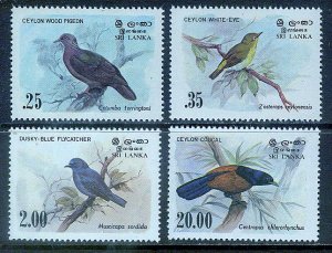 Sri Lanka (1983) #691-4, 694a MNH