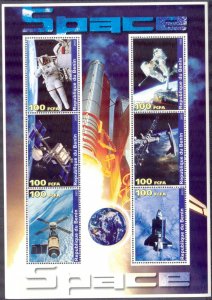 Benin 2003 Space Sheet MNH