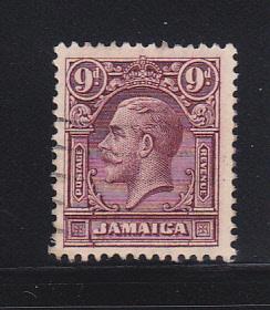 Jamaica 105 U King George V (B)