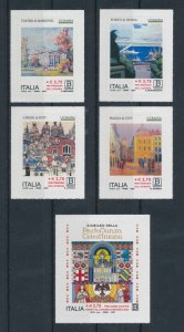 2023 Italy Republic, Ukraine and Forgiveness, 5 values - MNH**